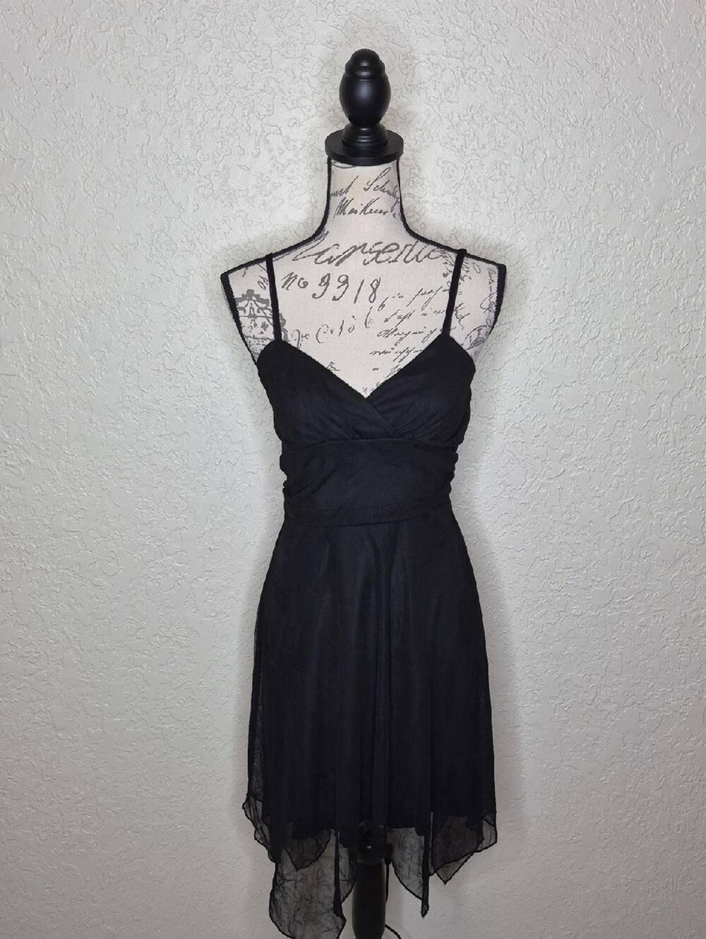 Volume One Handkerchief Hem Dress Size S